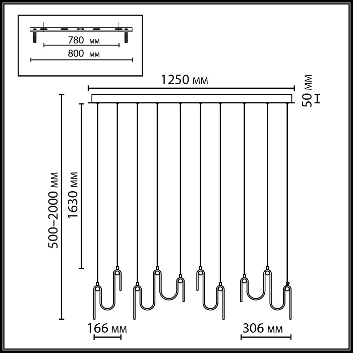 ODEON LIGHT 5106/52L