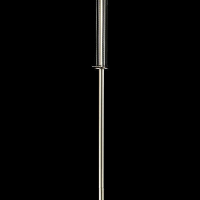 Торшер Crystal Lux NICOLAS PT1 NICKEL/WHITE